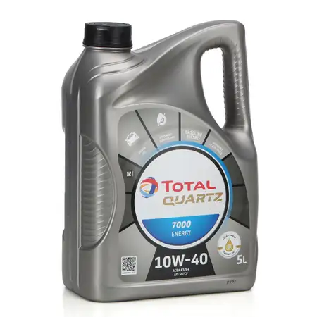 TOTAL QUARTZ 7000 ENERGY Motor&ouml;l &Ouml;l 10W-40 10W40 VW 501.01/505.00 - 5L 5 Liter