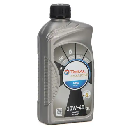 TOTAL QUARTZ 7000 ENERGY Motor&ouml;l &Ouml;l 10W-40 10W40 VW 501.01/505.00 - 1L 1 Liter