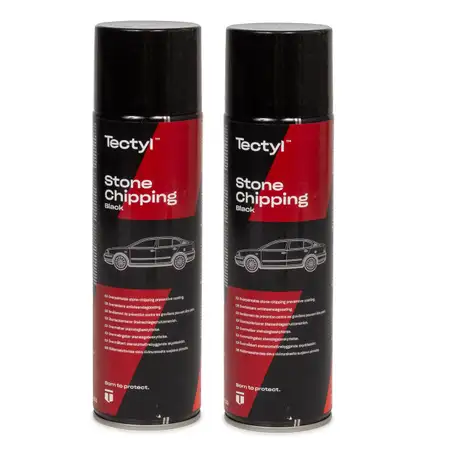 TECTYL 887112 Unterbodenschutz Spr&uuml;hdose Stone Chipping Black 2x 500ml