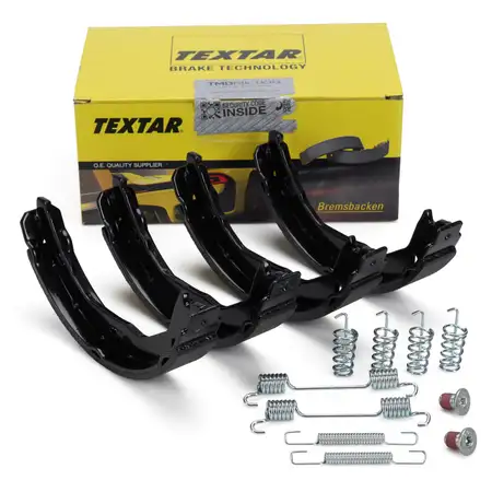 TEXTAR 91066900 Bremsbacken + Zubeh&ouml;r Satz MERCEDES W204 S204 A207 C207 hinten 0044208620