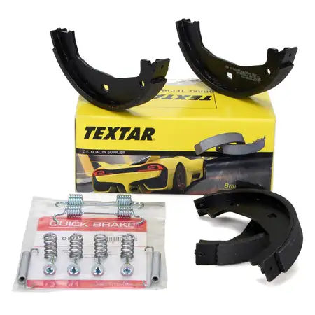 TEXTAR 91053300 Bremsbacken + Federn Satz BMW E81-88 F20 F21 E46 E90-93 F30 F31 F32 F36