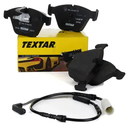 TEXTAR 2331303 Bremsbel&auml;ge + Wako BMW 3er E90-93 330i 330d 335d bis 02.2010 vorne