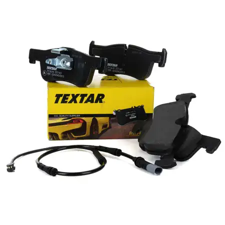 TEXTAR 2501401 Bremsbel&auml;ge + Wako BMW 1er F20 F21 114-118i/d 2er F22 F23 218i 218d vorne