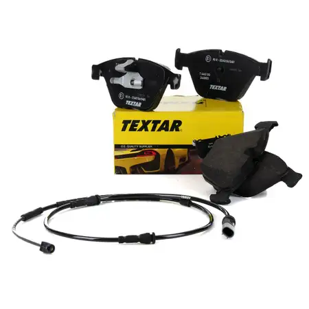 TEXTAR 2468801 Bremsbel&auml;ge + Wako BMW 5er F10 F11 528-535i 525d 530d 6er F06 640i vorne