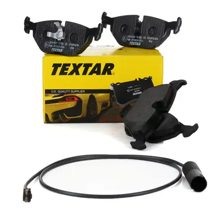 TEXTAR 2099501 Bremsbel&auml;ge + Wako BMW 3er E36 M3 3.0 3.2 286-321 PS hinten