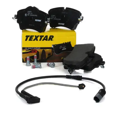 TEXTAR 2218701 Bremsbel&auml;ge + Wako BMW 2er F45 F46 MINI F54 Cooper bis 07.2019 vorne