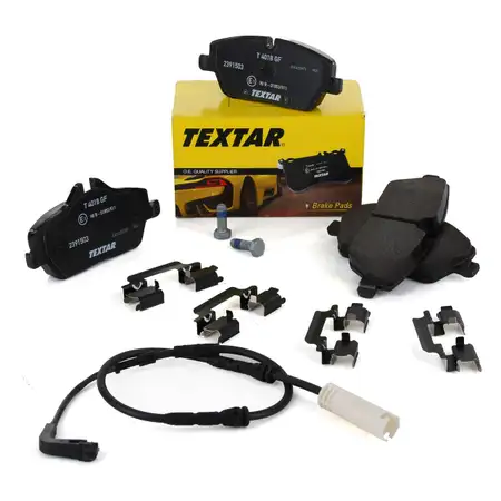 TEXTAR 2391503 Bremsbel&auml;ge + Wako BMW E81 E82 E87 E88 116-120i 116d 118d bis 03.2010 vorne