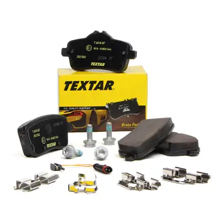 TEXTAR 2521502 Bremsbel&auml;ge + Wako MERCEDES GLE M-Klasse W166 C292 4-matic hinten