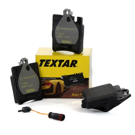 TEXTAR 2189803 Bremsbel&auml;ge + Wako MERCEDES W203 S203 CL203 C209 A209 R171 hinten