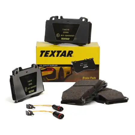 TEXTAR 2374502 Bremsbel&auml;ge + Wako MERCEDES W203 W211 C219 W220 R230 R171 vorne