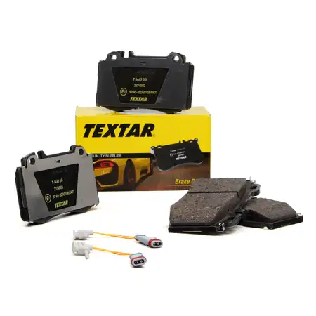 TEXTAR 2374502 Bremsbel&auml;ge + Wako MERCEDES W211 S211 C219 A209 W220 vorne