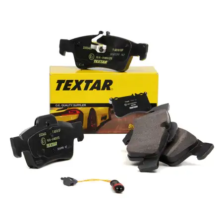 TEXTAR 2333403 Bremsbel&auml;ge + Wako Mercedes W211 W212 C218 X218 W220 W221 R230 hinten