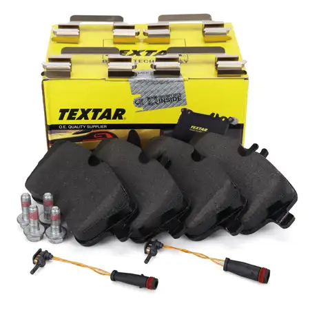 TEXTAR 2314401 Bremsbel&auml;ge + Wako MERCEDES W203 S203 SL203 C209 R171 vorne