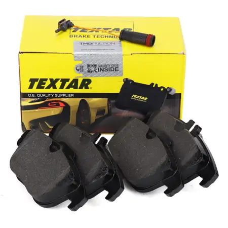 TEXTAR 2425401 Bremsbel&auml;ge + Wako MERCEDES C-Klasse W204 S204 GLK X204 hinten