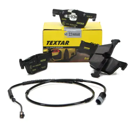 TEXTAR 2530701 Bremsbel&auml;ge + Wako BMW 1er F20 F21 2er F22 F23 3er F30-34 4er F32-36 hinten