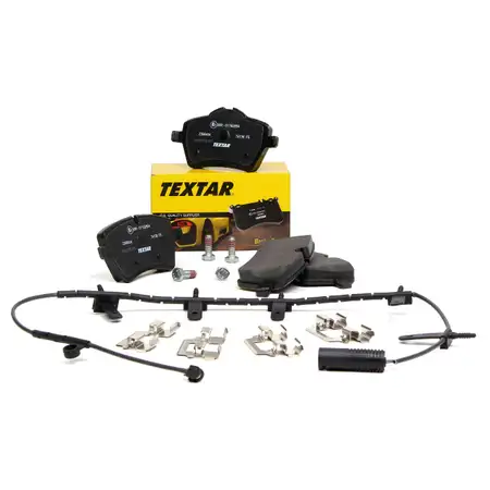 TEXTAR 2398404 Bremsbel&auml;ge + Wako MINI R50 R53 R52 Cooper S / Works vorne