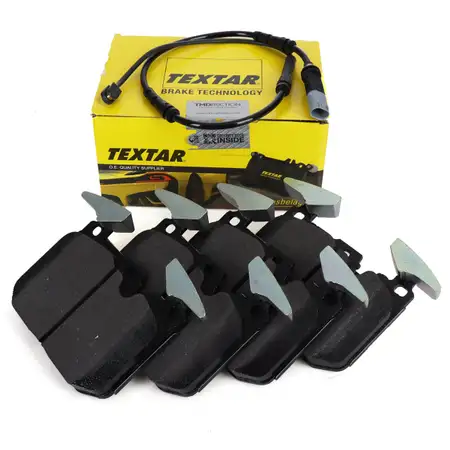 TEXTAR 2502801 Bremsbel&auml;ge + Wako BMW F20 F21 F22 F23 3er F30-34 4er F32-36 vorne