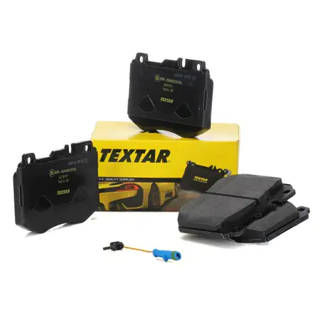 TEXTAR 2206101 Bremsbel&auml;ge + Wako MERCEDES W205 S205 C257 W213 S213 vorne