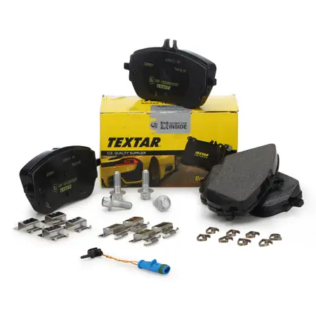 TEXTAR 2298801 Bremsbel&auml;ge + Wako MERCEDES W177 V177 W247 C117 X118 H247 vorne