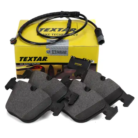 TEXTAR 2373001 Bremsbel&auml;ge + Wako BMW X5 E70 F15 X6 E71 E72 F16 hinten