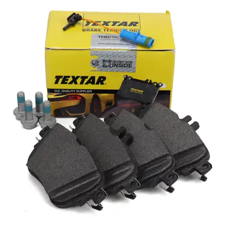 TEXTAR 2243701 Bremsbel&auml;ge + Wako MERCEDES E-Klasse W213 S213 CLS C257 hinten