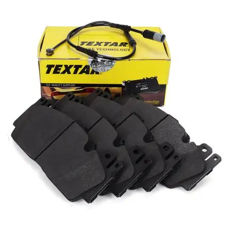 TEXTAR 2513301 Bremsbel&auml;ge + Wako BMW 2er F87 M2 Competition / M2 CS 411/450 PS vorne