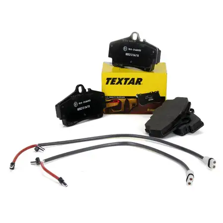 TEXTAR 2179203 Bremsbel&auml;ge + Wako PORSCHE 996 3.4 Carrera 3.6 GT3 997 3.6 Carrera hinten