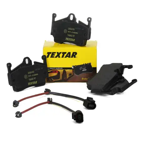 TEXTAR 2454101 Bremsbel&auml;ge + Wako PORSCHE 718 Boxster Cayman (981 982) hinten