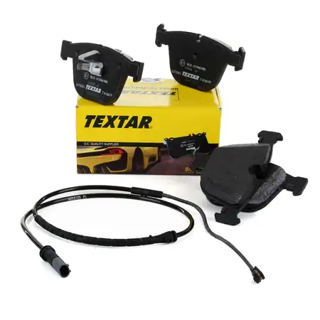 TEXTAR 2373001 Bremsbel&auml;ge + Wako BMW X5 E70 X6 E71 E72 ab 04.2010 hinten