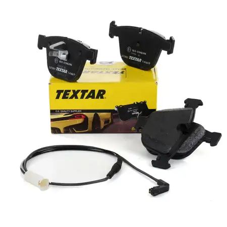 TEXTAR 2373001 Bremsbel&auml;ge + Wako BMW 5er E61 Touring 530i 545i 550i 535d hinten