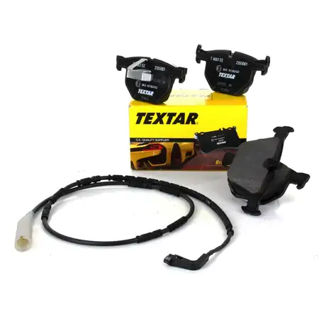 TEXTAR 2355001 Bremsbel&auml;ge + Wako BMW 3er E90-93 330i 335i 325-335d bis 02.2010 hinten