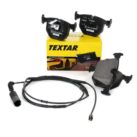 TEXTAR 2148703 Bremsbel&auml;ge + Wako BMW 3er E46 330i 330xi 330d 330xd hinten