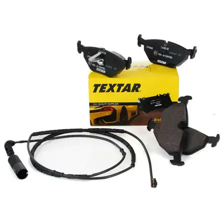 TEXTAR 2193402 Bremsbel&auml;ge + Wako BMW 3er E46 316-328i 318d 320d hinten