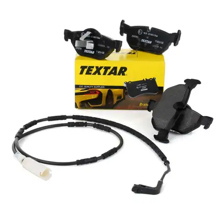 TEXTAR 2392701 Bremsbel&auml;ge + Wako BMW 1er E81-88 3er E90-93 bis 02.2010 hinten