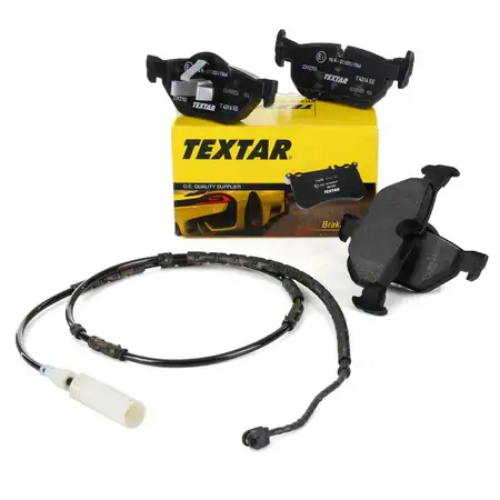 TEXTAR 2392701 Bremsbel&auml;ge + Wako BMW X1 E84 16-28i 16-25d ab 03.2010 hinten