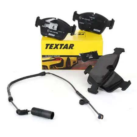 TEXTAR 2328702 Bremsbel&auml;ge + Wako BMW 3er E46 316-328i 318d 320d Z4 E85 vorne