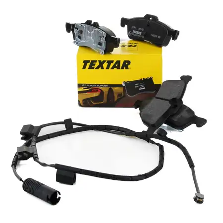 TEXTAR 2404301 Bremsbel&auml;ge + Wako MINI R50 R53 R52 One / Cooper / Works hinten