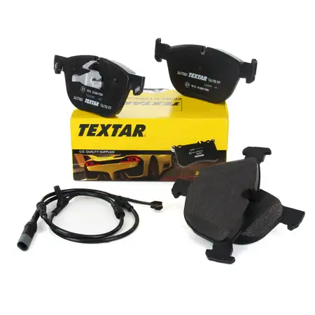 TEXTAR 2417001 Bremsbel&auml;ge + Wako BMW X5 E70 F15 X6 E71 E72 F16 vorne