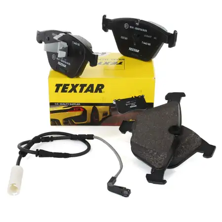 TEXTAR 2331301 Bremsbel&auml;ge + Wako BMW 3er E90-93 320i 325i 318d 320d vorne