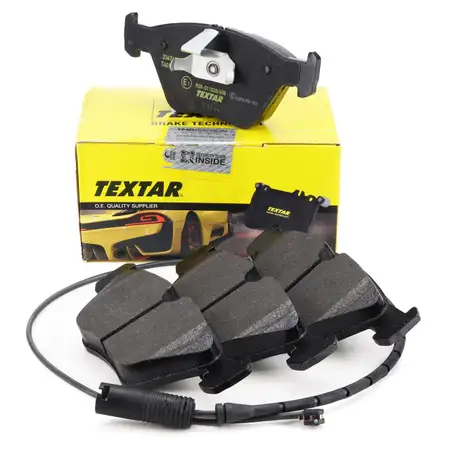 TEXTAR 2347402 Bremsbel&auml;ge + Warnsensor BMW 3er E36 M3 3.0/3.2 Z3M 286/321/325 PS vorne