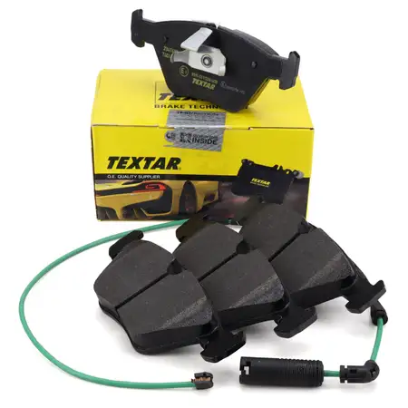 TEXTAR 2347402 Bremsbel&auml;ge + Warnkontaktsensor BMW 3er E46 M3 / CSL 343/360 PS vorne