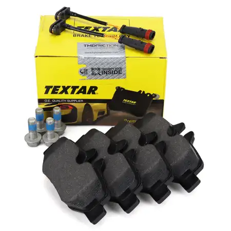 TEXTAR 2400801 Bremsbel&auml;ge + Wako MERCEDES Viano Vito / Mixto W639 hinten