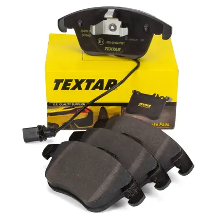 TEXTAR 2470601 Bremsbel&auml;ge + Wako AUDI A4 (B8) A5 (8T 8F) PR-1LT/1LY vorne 8K0698151F