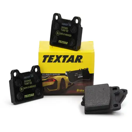 TEXTAR Bremsbel&auml;ge f&uuml;r AUDI BMW MERCEDES OPEL PORSCHE SAAB VW vorne / hinten