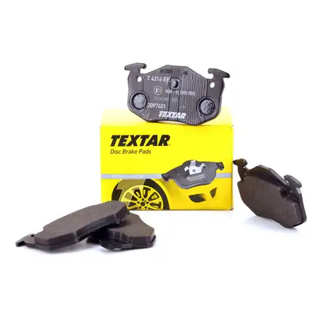 TEXTAR 2097401 Bremsbel&auml;ge Bremsbelagsatz CITROEN PEUGEOT RENAULT hinten