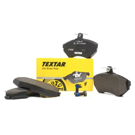 TEXTAR Bremsbel&auml;ge Bremskl&ouml;tze f&uuml;r Seat Arosa Ibiza Golf 3 Lupo Polo Vento vorne