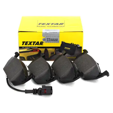 TEXTAR 2313101 Bremsbel&auml;ge + Wako VW Golf 4 5 6 Polo 9N AUDI A3 8L 8P vorne