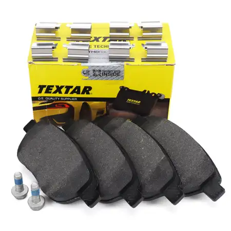 TEXTAR 2360001 Bremsbel&auml;ge Bremskl&ouml;tze CITROEN C3 C4 Xsara PEUGEOT 206 207 307 1007 vorne