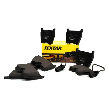 TEXTAR 2375101 Bremsbel&auml;ge + Wako AUDI RS4 B7 RS6 C5 VW Phaeton 6.0 W12 vorne