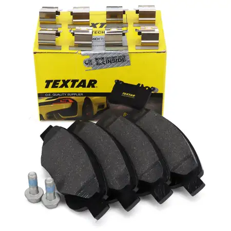 TEXTAR 2395901 Bremsbel&auml;ge CITROEN C1 I II PEUGEOT 107 108 TOYOTA Aygo B1 B4 vorne